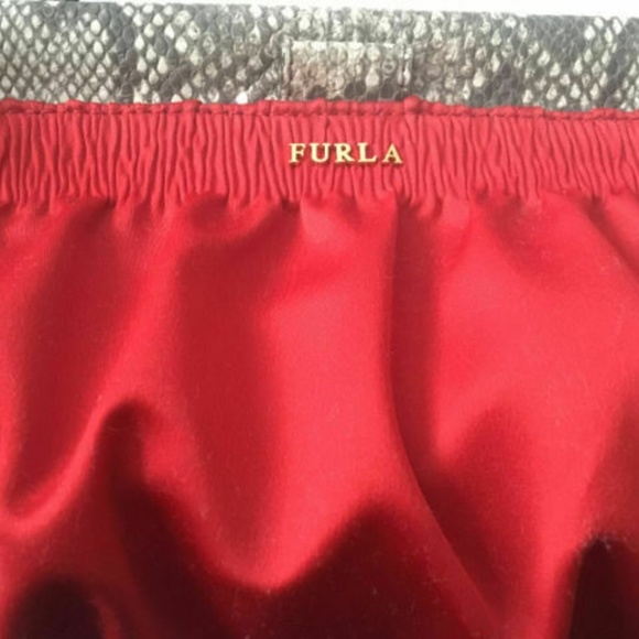 NEW Red Furla Clutch - Picture 3 of 5